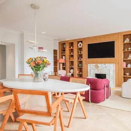 Exceptional Duplex - Ac-4br-8p- Close To Marais 巴黎