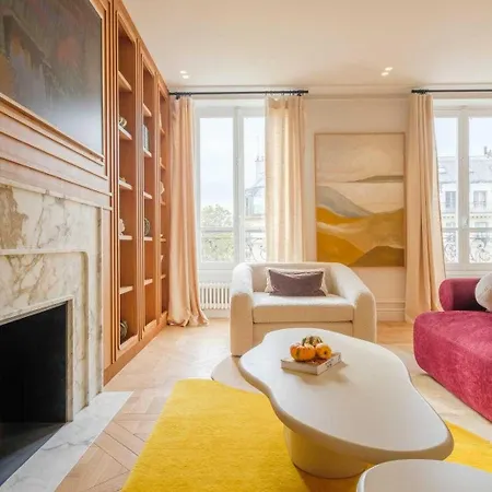 아파트 Exceptional Duplex - Ac-4br-8p- Close To Marais *